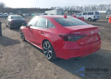 2025 Honda Civic Hybrid Sport/Sport Touring from USA, damaged, VIN 2HGFE4F89SH350548